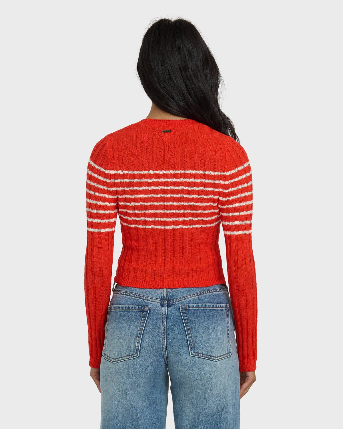 Clare Sweater - Red Aloha